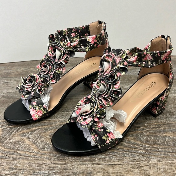 Patrizia by Spring Step QUINTEEL Floral Sandals Size 37/6.5 - Picture 1 of 9